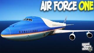 САМОЛЕТ ПРЕЗИДЕНТА США (BOEING 747) - БОРТ НОМЕР ОДИН (AIR FORCE ONE) ГТА 5 МОДЫ