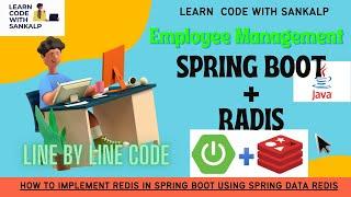 How to implement Redis in Spring Boot using Spring Data Redis & Jedis | Employee Management.