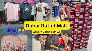 Dubai Outlet Mall Weekly Update #dubaivlog #shoppingspree #walkingtour