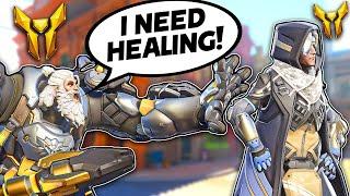 This GOLD ANA blamed their tank... Who was right? | Spectating Gold