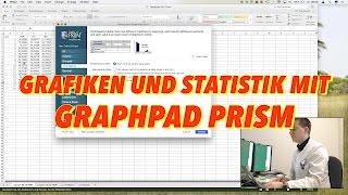 GraphPad Prism Tutorial [Deutsch]