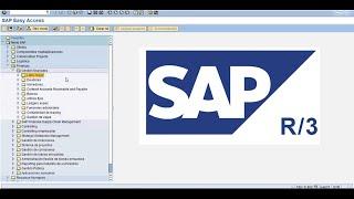 TUTORIAL SAP R3 ERP SISTEMA CONTABLE ERP MODULO FINANZAS