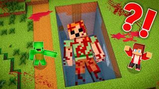 Mikey and JJ found the buried GIANT ALEX in Minecraft