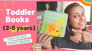 BOOKS FOR TODDLERS & BABIES | Fav books for 2-5 years (Tips on how to buy best books for toddlers)