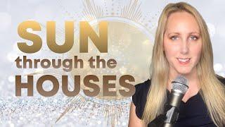 Sun through the Houses in Astrology