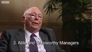 Charlie Munger talks "investing filters"