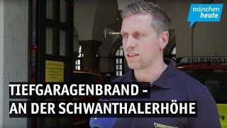 Tiefgaragenbrand - Feuerteufel an der Schwanthalerhöhe