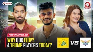 LIVE   CSK vs LSG  Pre-Match | Fantasy Countdown EP- 38 | Match - 38 | IPL 2024