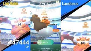 Live Landorus Raids | Pokémon Go | Yagnik009