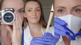 ASMR 10 Roleplays in 30 Minutes | Cranial Nerve Exam, Eye & Ear Exam, Dentist, Lice, Haircut, Tailor