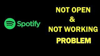 How to Fix Spotify App Not Open Problem in Android Phone || Solve Spotify App Not Working Problem