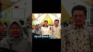 Wanita Muslim pindah Katolik usai bertemu Tuhan Yesus  #shorts #youtubeshorts #kristen #katolik