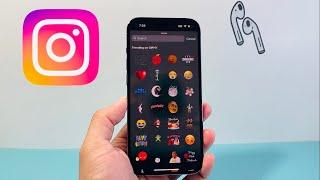 How To Get New Stickers on Instagram