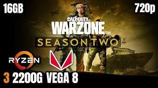 Call of Duty: Warzone Season Two - Ryzen 3 2200G Vega 8 & 16GB - Test