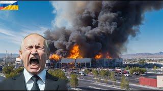 10 MINUTES AGO! Ukraine and NATO Turn Russian Weapons Depot Into Hell on Earth