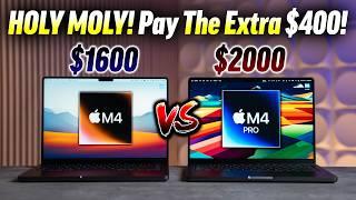 M4 vs M4 Pro MacBook Pro - The Value.. HOLY SMOKES!!