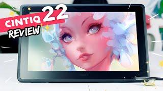 Wacom Cintiq 22 Review + Painting Test!