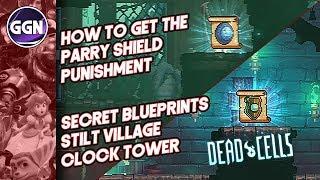 How to get the Parry Shield and the Punishment | Secret Blueprints | Dead Cells