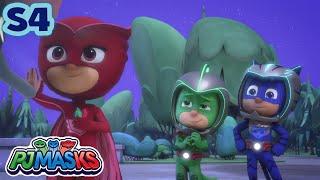 PJ Masks Season 4 | Heroes of the Sky Pt. 3 and 4 | DOUBLE EPISODE | Cartoon for kids