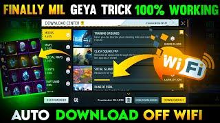 Turn Off Free Fire Resources Auto Download | Free Fire Expansion Pack Auto Download Problem Solve