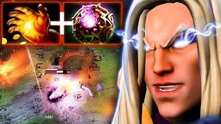 MIDAS + OCTARINE INVOKER vs TINKER MID | BEAUTIFUL COMBO | Dota 2 Invoker