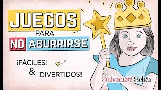 8 JUEGOS para #NIÑOS EN CASA  ¡Fáciles y divertidos!