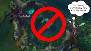 Bot lane clearly does not know how Kha'Zix works???? *CRAZY* *YOU WON"T BELIEVE WHAT HAPPENS*