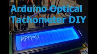 Measure RPM w/ DIY Arduino Optical Tachometer using Infrared LED & Phototransistor