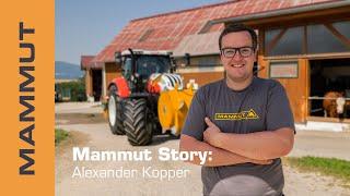 MAMMUT Story  - Alex Kopper  I Siloverteiler SILO FOX & Silowalze SILO KOMPAKT