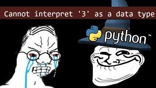 Python Errors Be Like...