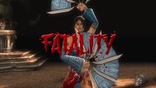 Mortal Kombat 9-All Fatalities on Mileena(Requested)