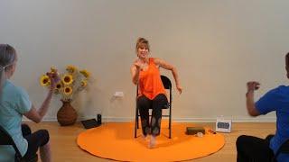 Energizing Chair Yoga for the Entire Body with Sherry Zak Morris, Certified Yoga Therapist