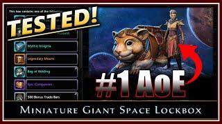 NEW Giant Space Hamster Mount & Xaryxian Defector Companion! (tested) - New Lockbox - Neverwinter