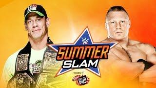 WWE SummerSlam 2014 John Cena vs Brock Lesnar WWE World Heavyweight Championship Match WWE 2K14