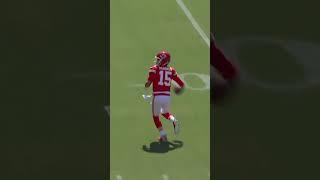 Behind-the-back pass was punishment for Travis running the wrong route 