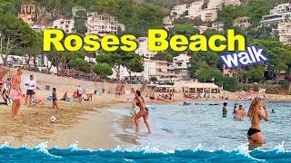 4K Video BEACH walk in SPAIN walking tour TRAVEL CHANNEL TV