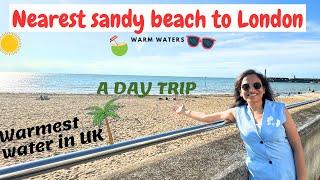 Day Trip from London to Margate | UK Sandy beach | Desi Couple in London