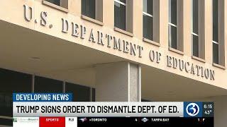 VIDEO: The potential impact on the Education Department dismantling on CT