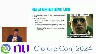 "Getting 50,000 Companies on Board with Clojure" by Cam Saul