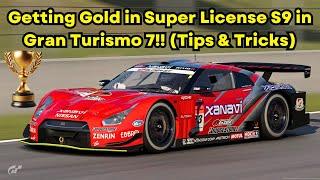 Gold Tips & Tricks in Super License S9 “Deep Forest Raceway” in Gran Turismo 7 (Time Attack)