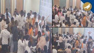 AIMIM, BJP corporators clash in GHMC meeting