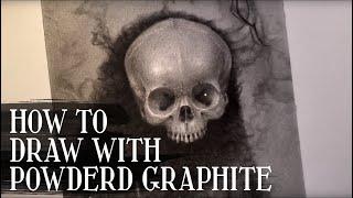 How I Draw With Powdered Graphite