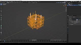 Blender Build / Construction animation with Build Modifier