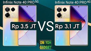 Infinix Note 40 Pro vs Infinix Note 40 Pro Plus, Mana Yang Recommended?