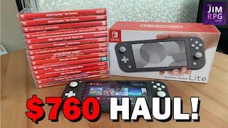 My $760 June Switch Haul - Switch Collecting, JRPGs,  Portable Gaming Discussion!