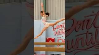 Split jump sissone on beam #may #gymnastics #sissone #splitjump #beam