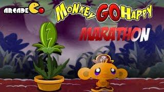 Monkey Go Happy Marathon Walkthrough All Levels HD