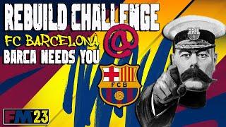 FM23 - Rebuild Challenge @ FC Barcelona - Experiment - Football Manager 2023