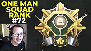 AS USTASI OLDUM ! ONE MAN SQUAD RANK 72. BÖLÜM - PUBG MOBILE