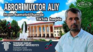 TIKTOK HAQIDA - Abror Muxtor Aliy